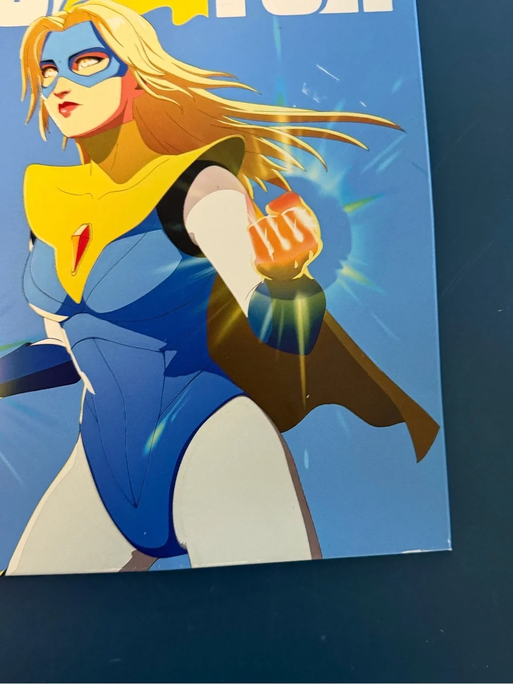 Displate Special Order 12x17” Metal Dispatch Superhero Sign